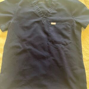Figs women’s navy Blue Short Sleeve scrub top